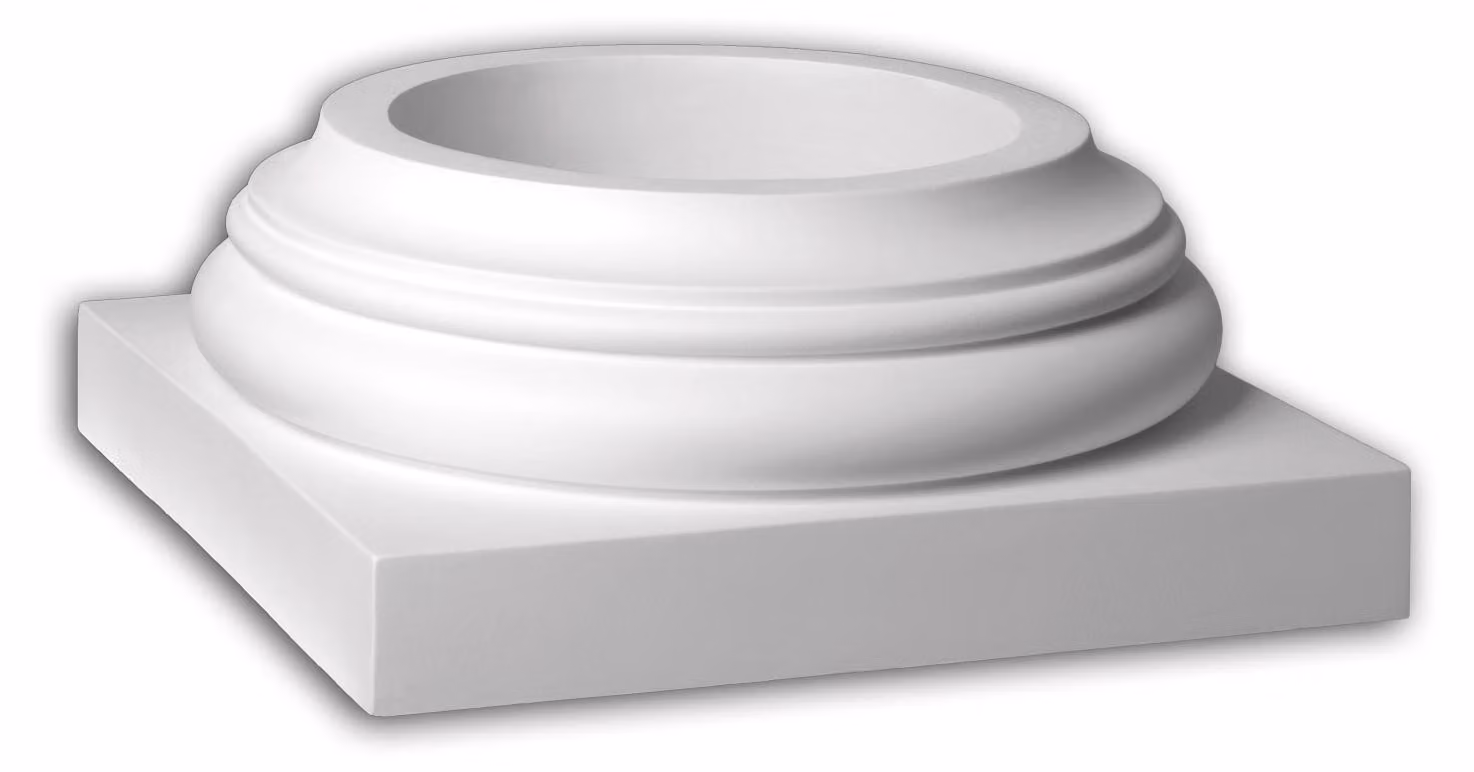 Presa a colonna Profhome 443101 Facciata decorativa in stile toscano