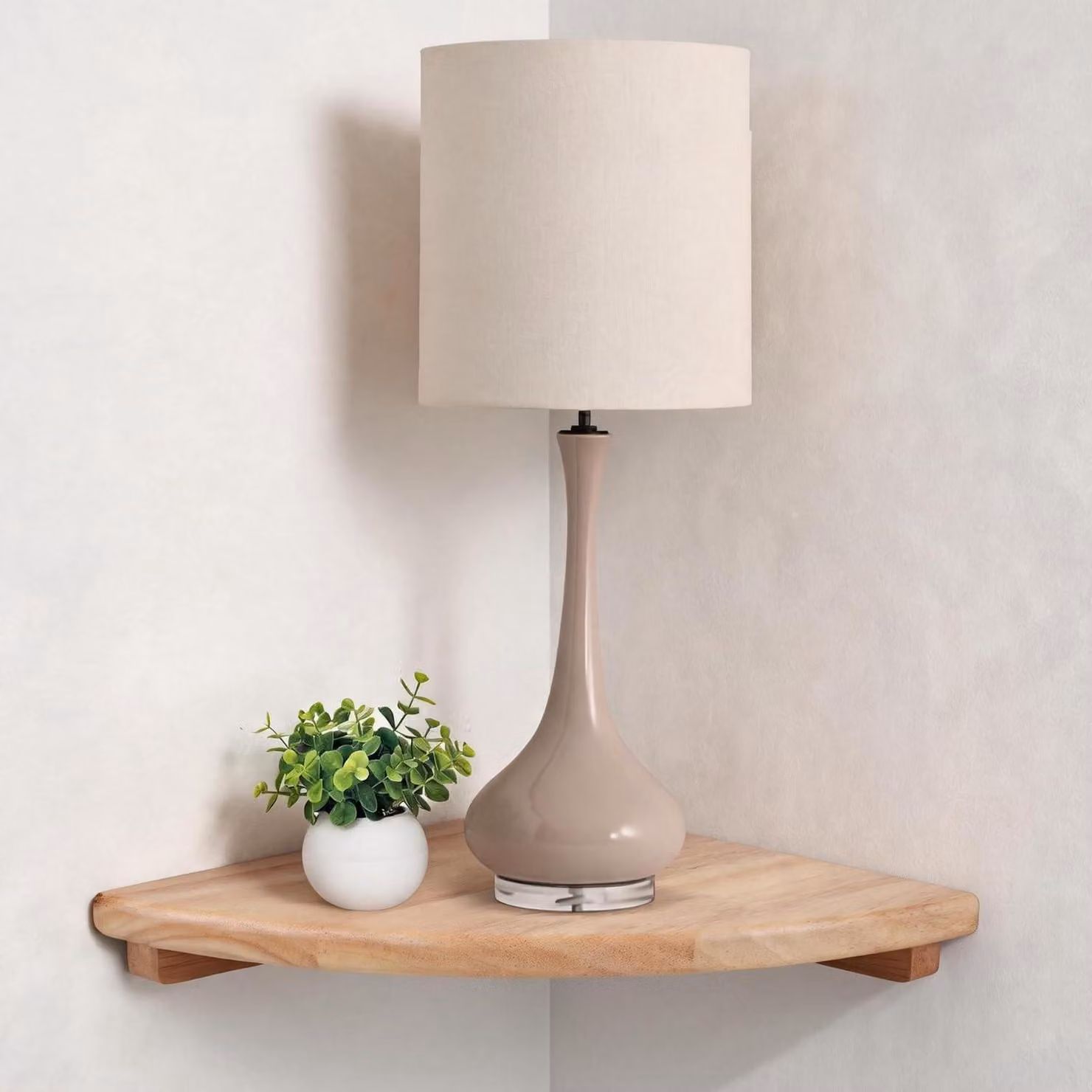 Scaffale sospeso da parete, 30 cm, in legno, per cucina, bagno o soggiorno