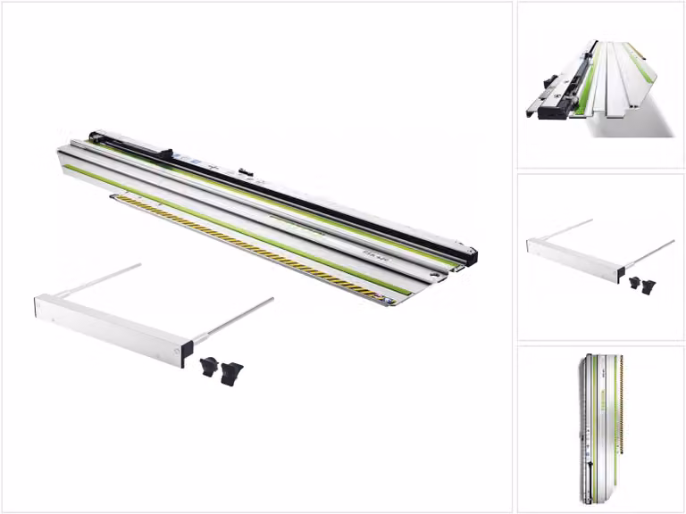 Festool FSK 420 guida di taglio 420 mm (769942) + PA-HK 55 guida parallela (576912) per seghe circolari portatili HKC 55 e HK 55