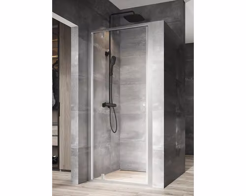 Porta doccia per alcova RAVAK Nexty NDOP1-80 satinata+trasparente 03O40U00Z1