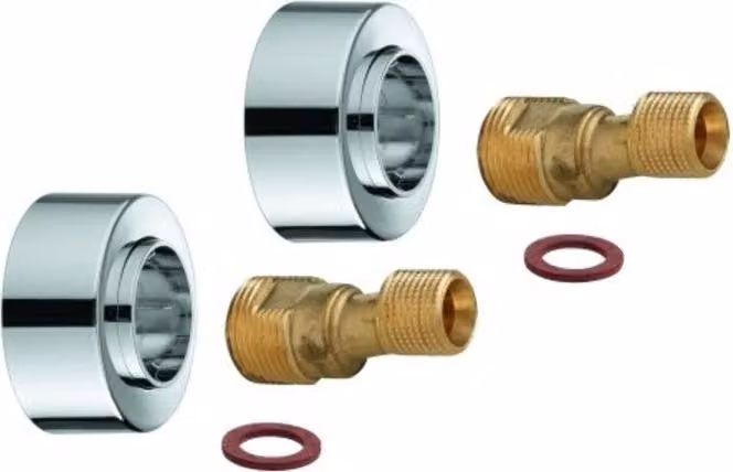 Raccordo a S 1/2inchx3/4inch verstb 7,5mm cromo