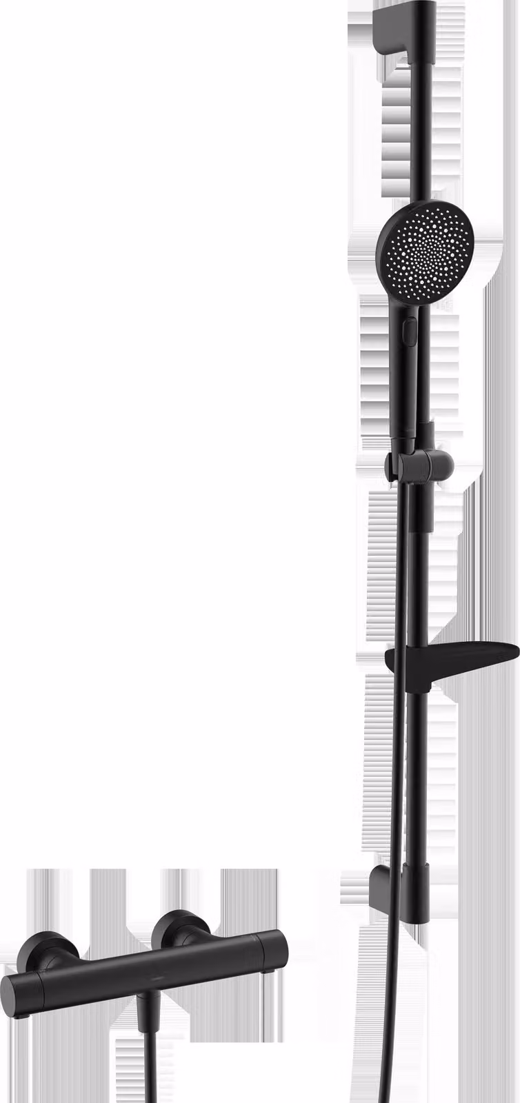 HANSA HANSAPRISMA Mitigeur de douche avec ensemble de douche, 970mm, 3 jets, 4813043133, 4813043133