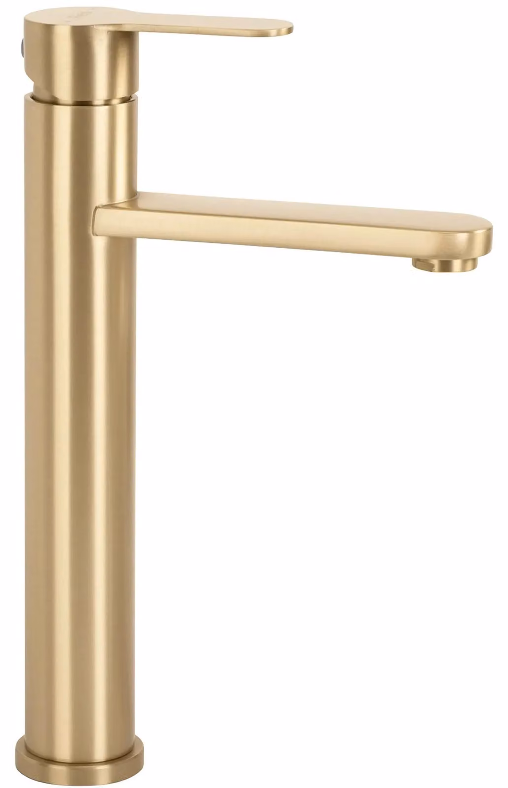 Rubinetto Del Lavabo Rea Arcos Alto Oro Spazzolato