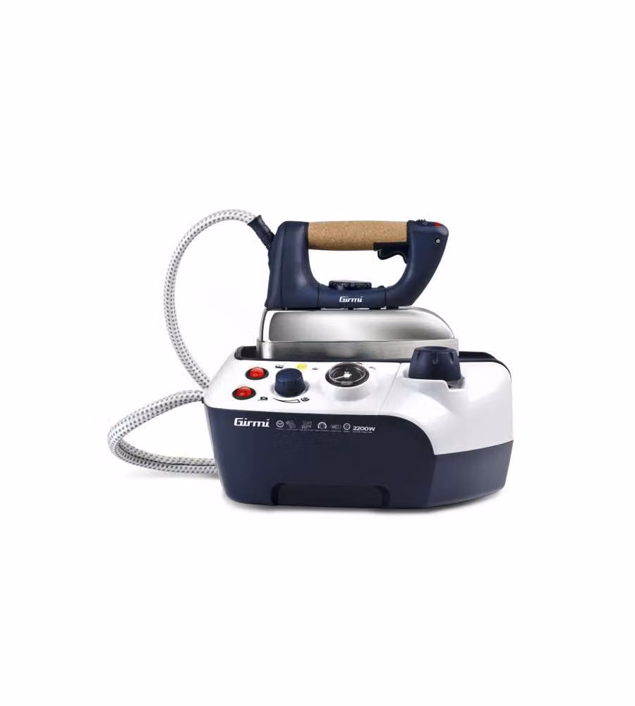 Stirbella con Caldaia Girmi SS6500 da 2200W, Bianco e Blu – 3