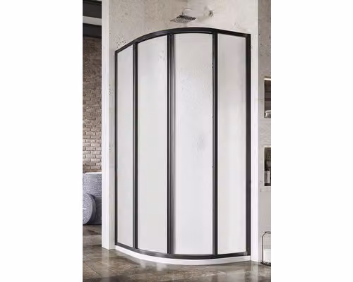 Cabina doccia RAVAK SKCP4-80 195 doppia porta nero+perla 3114O30211