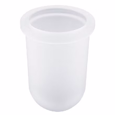Nimco Ricambi - Contenitore di ricambio per WC, vetro opaco 1094WN