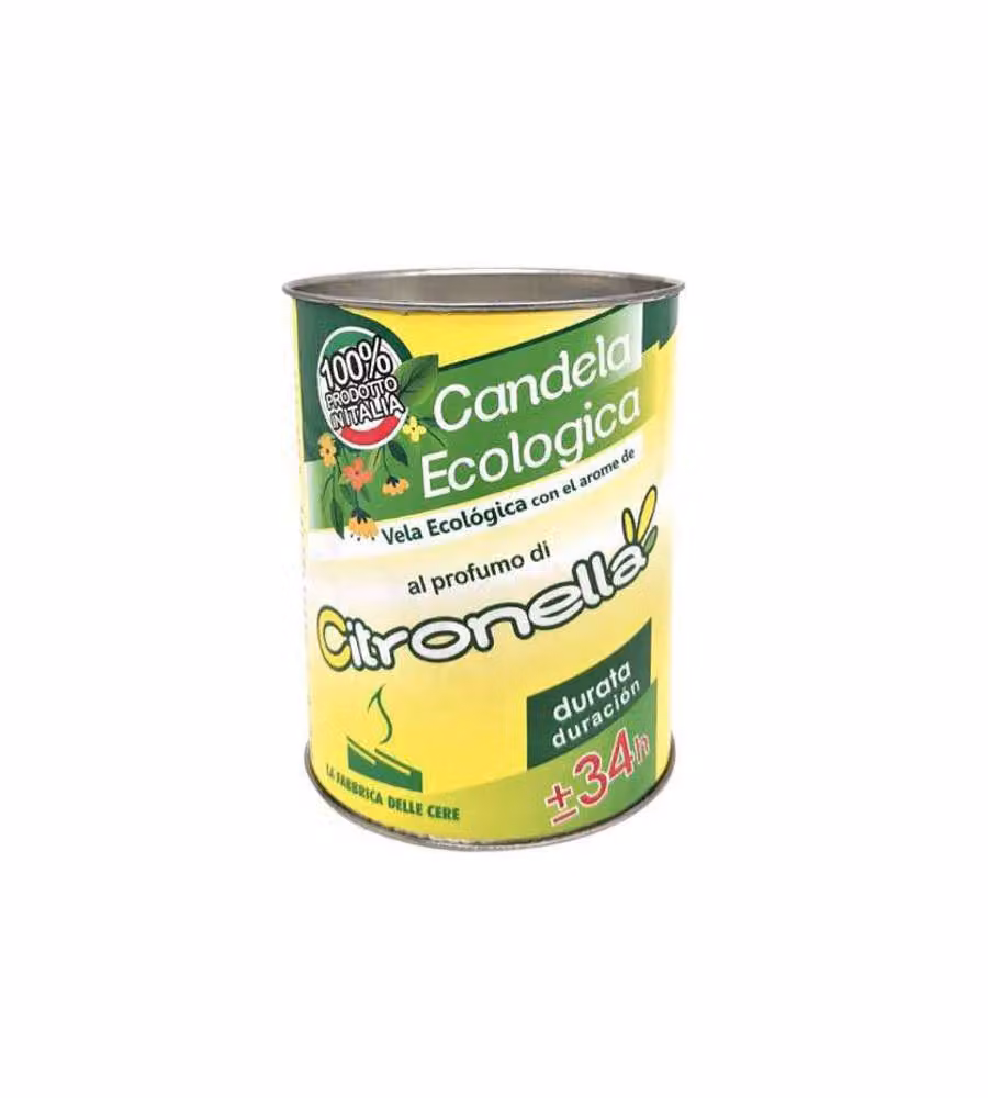 Candela Citronella Latta Eco Mm 80 H 100
