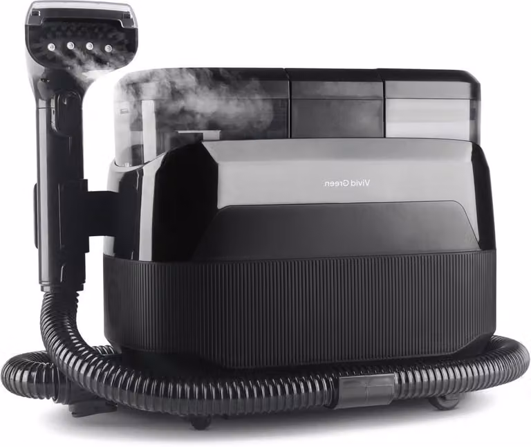 Pulitore a vapore - Aspirapolvere a vapore - Pulitore per tappeti - Pulitore per tessuti - Pulitore per materassi - Potenza: 1650W