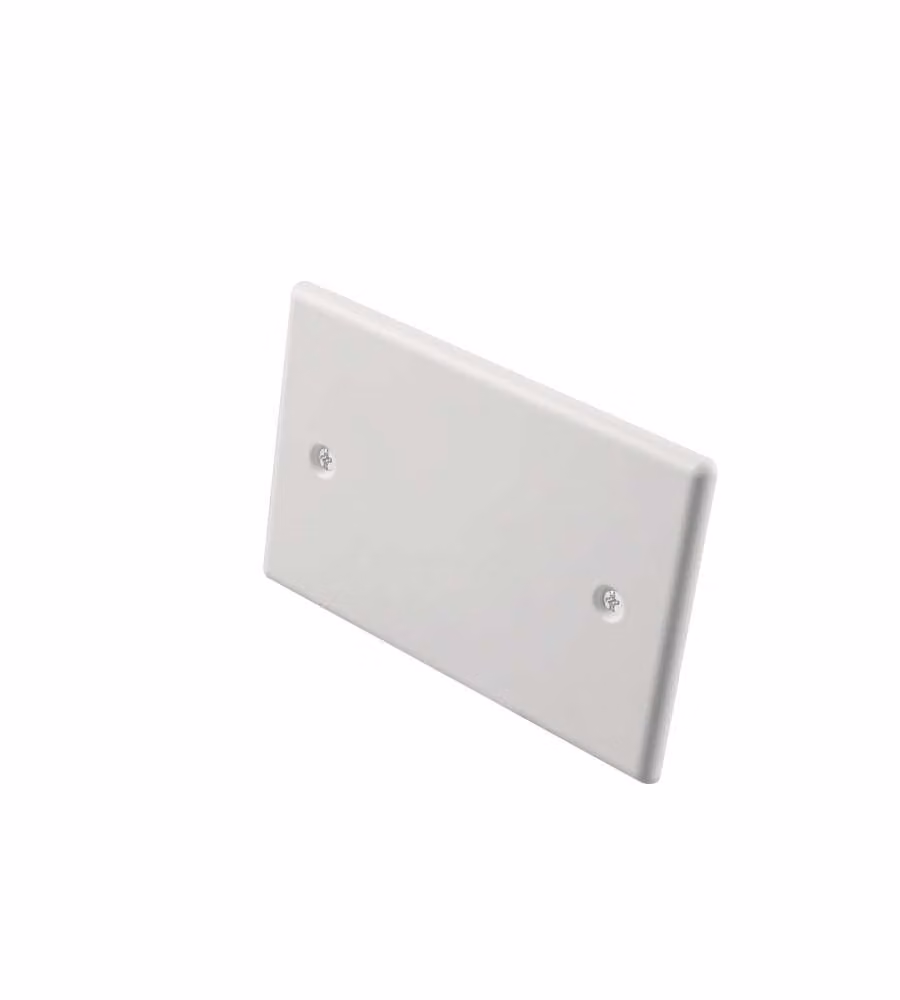 Set di 3 coperchi bianchi Poly Pool per scatole di derivazione IP40 in plastica per installazione a incasso o a parete