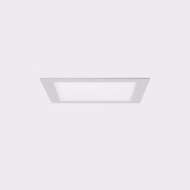 KOHL LIGHTING KOHL-Lighting DISC SQ apparecchio da incasso con cornice diametro 120 mm bianco 8 W CRI 80 3000K DALI