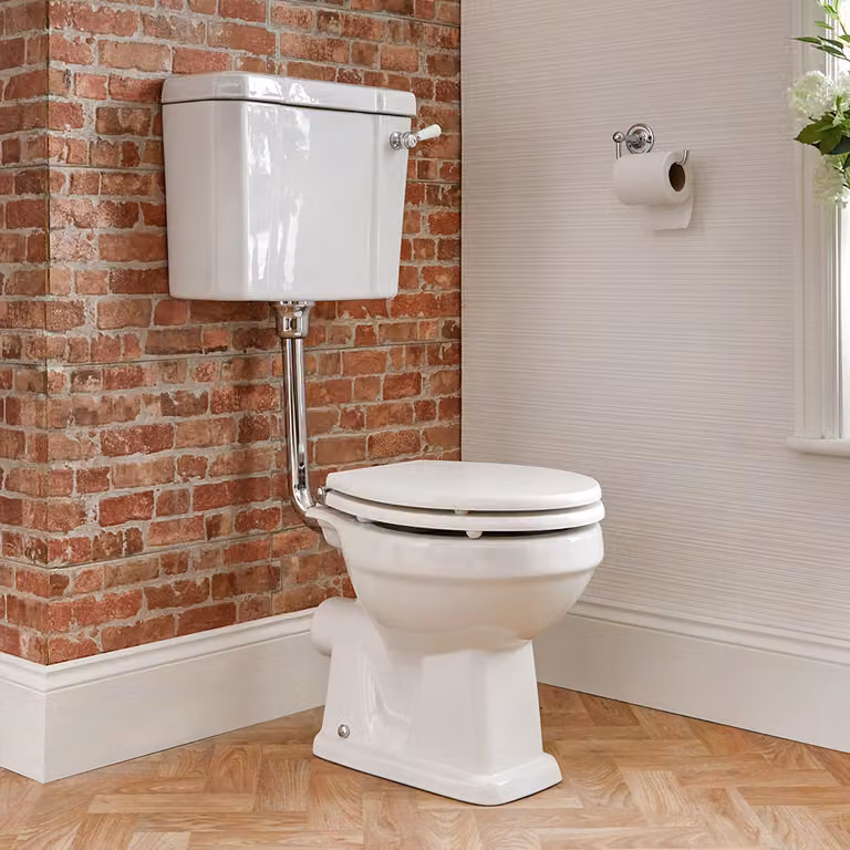 WC a Terra con Cassetta Bassa- Copriwater Soft-Close - Comfort e praticità - Richmond