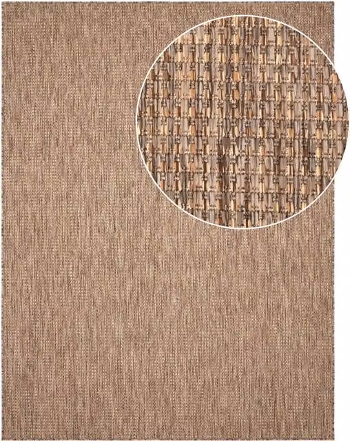 Tappeto Navona beige per interni ed esterni in fibre sintetiche L: 150 cm, P: 80 cm