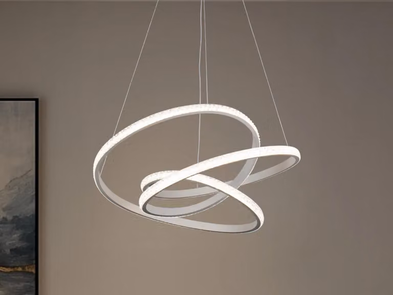 Lampada a sospensione a LED con telecomando, 90W - TA2307/W