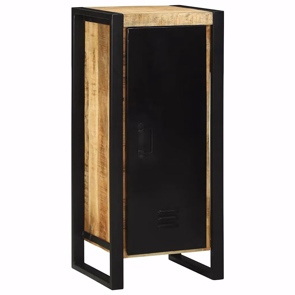 Mobile da bagno moderno vidaXL in legno di mango massello marrone L/P/H: 40 x 35 x 90 cm