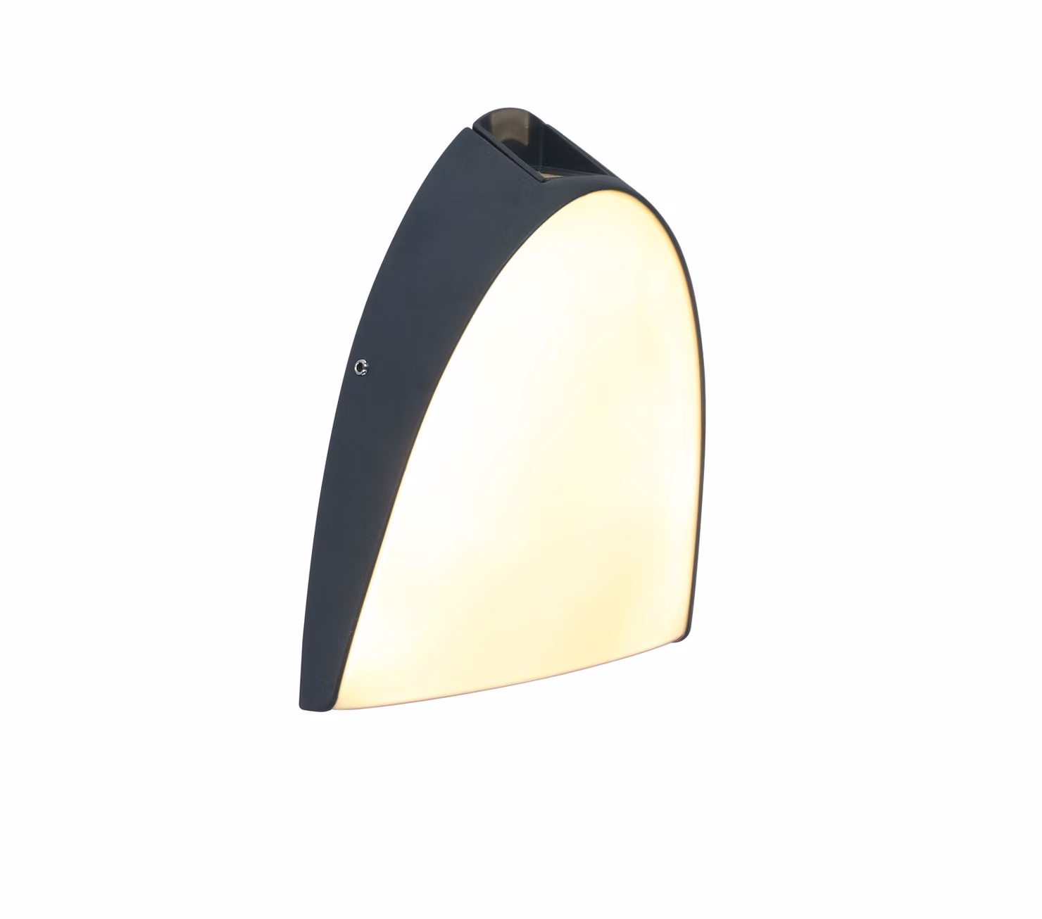 Applique da esterno a LED APOLLO antracite-bianco 14W, luce bianca calda 800 lm, alluminio, dimensioni: 21x6x18 cm, IP54, Lutec