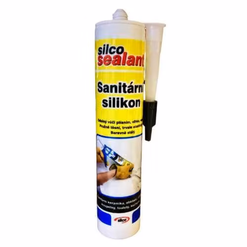 Silco Silikon sanitární jednosložkový 310 ml šedý