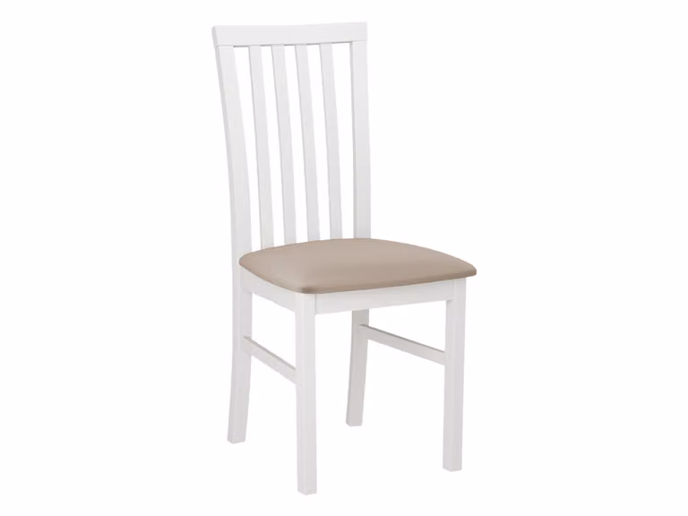 Sedia per tavolo da pranzo FRATONIA 1 - bianco / beige