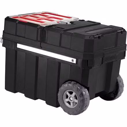 Keter Master Pro Master Loader di Keter 17191709 Carrello porta attrezzi nero/rosso, con rotelle