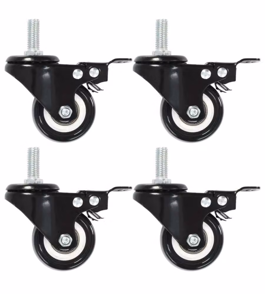 Ruote Girevoli con Freni 24 pz 50 mm