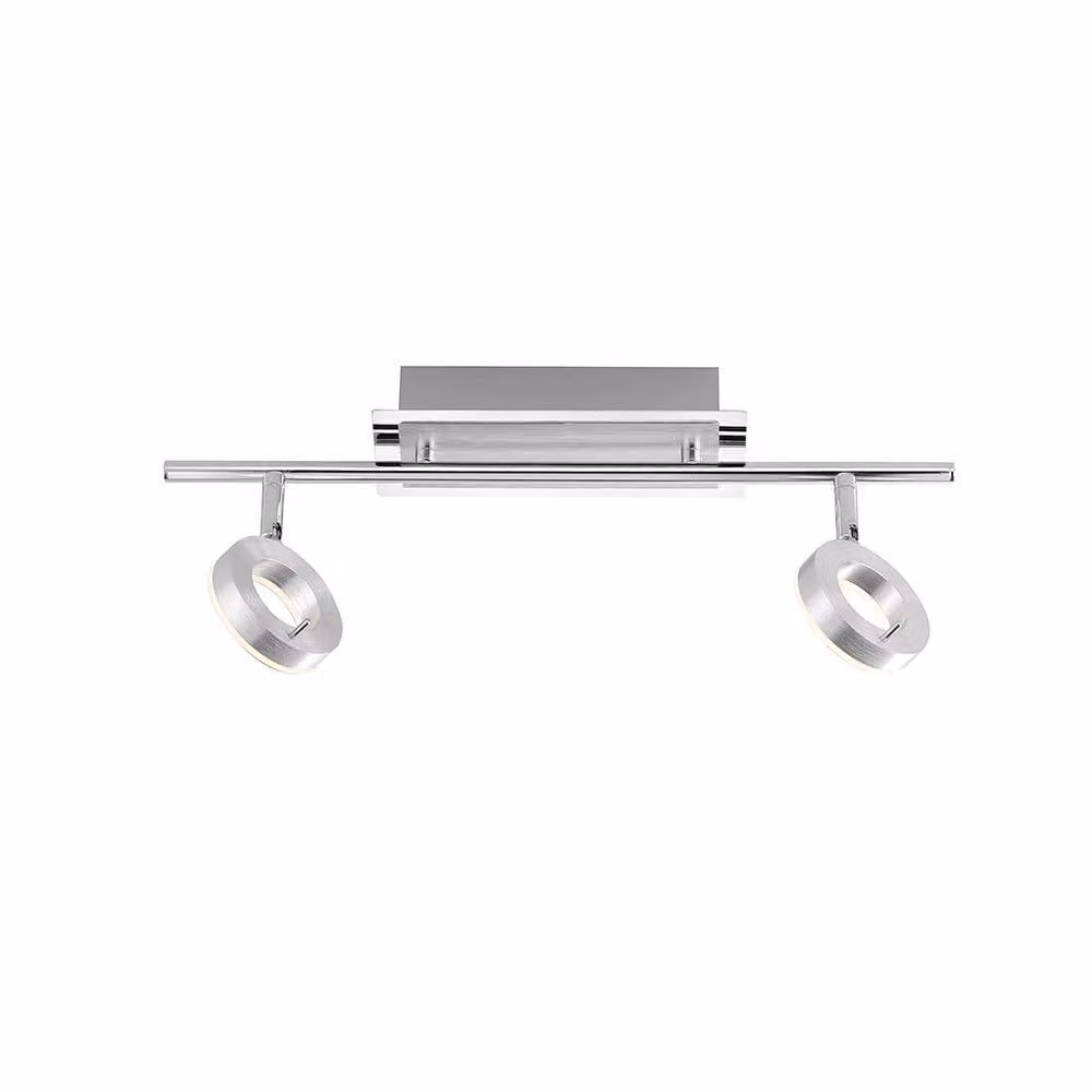 Faretto SILEDA alluminio moderno 2 spot