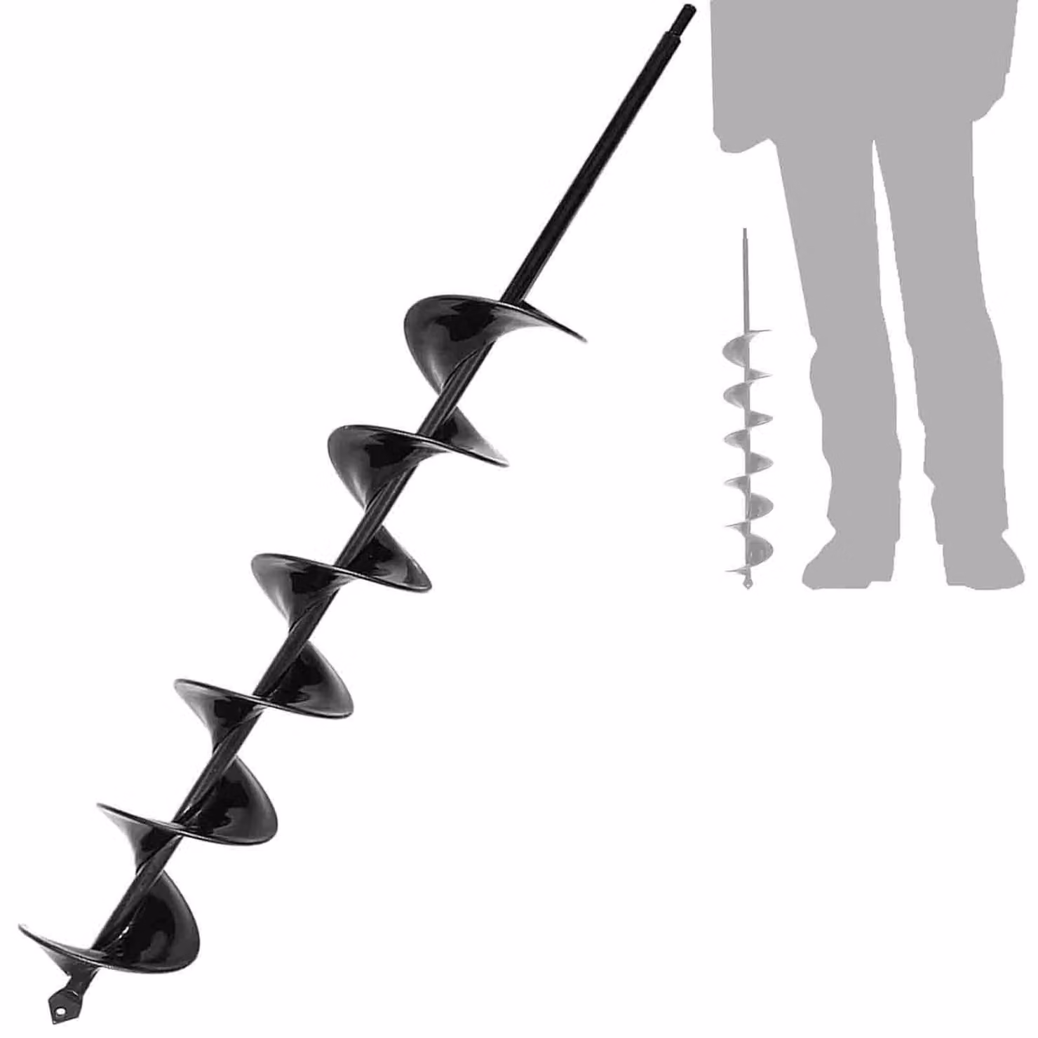Trapano professionale per giardinaggio, 8x60 cm