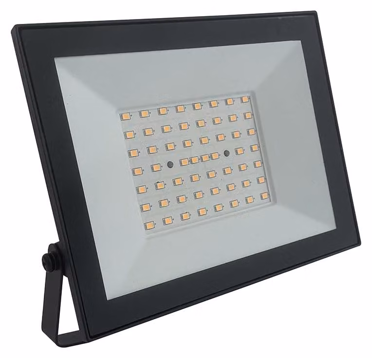 Proiettore LED V-TAC, VT-44054, 50 W, 3000 K, EEK: F, 4000 lm, bianco caldo, IP65, nero