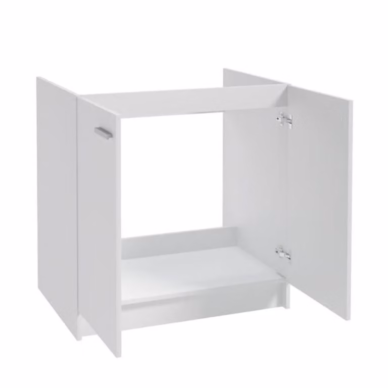 DomoDomo armadio cucina 80 x 46,5 x 82 cm mobile cucina base- armadio cucina base lavabo