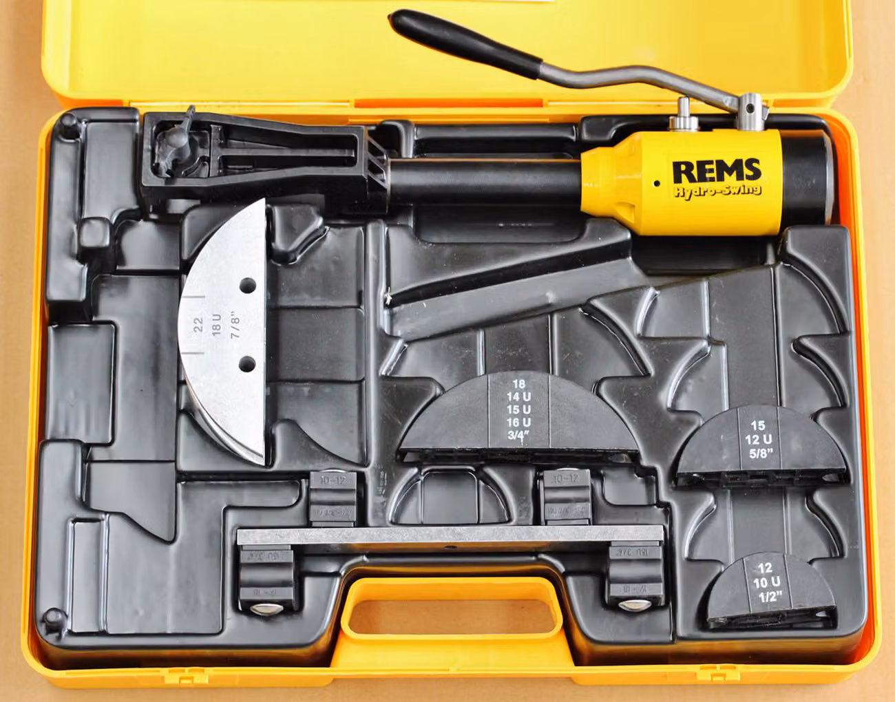 REMS Hydro Swing 12/15/18/22 N. 153525 Curvatubi oleodinamica Curvatubi manuale