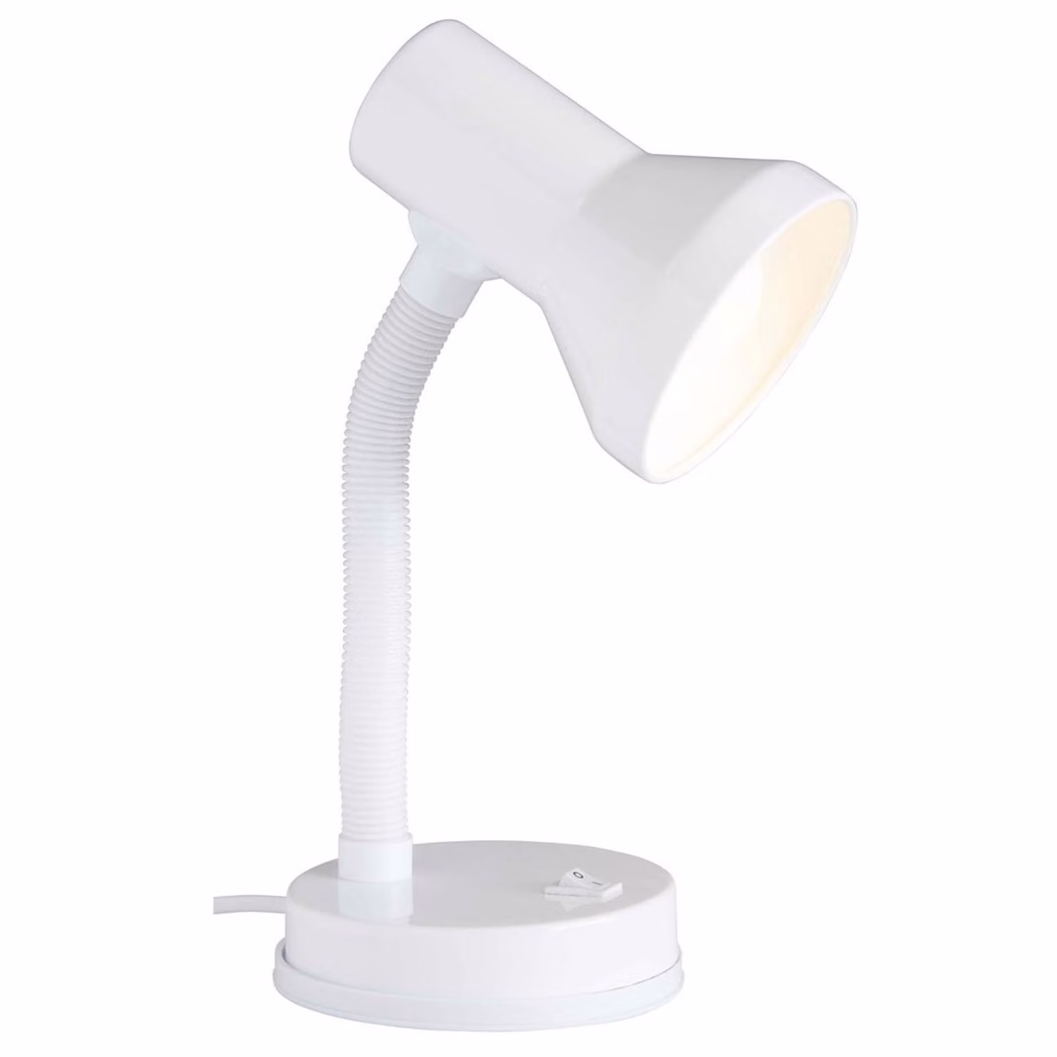 Lampada da tavolo Junior, colore bianco, 99122/05 Brilliant