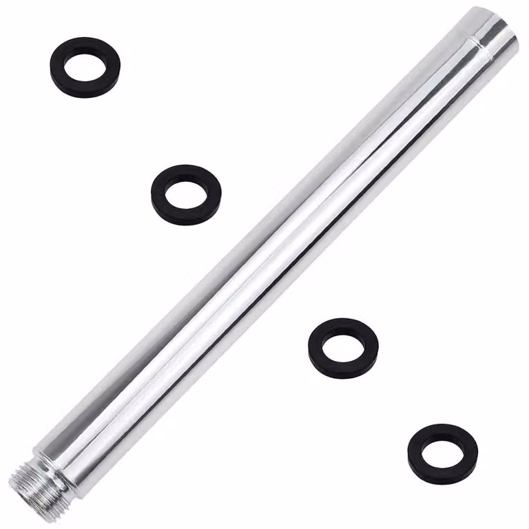 Prolunga per soffione doccia RVS, lunghezza 22,5 cm, per doccetta manuale