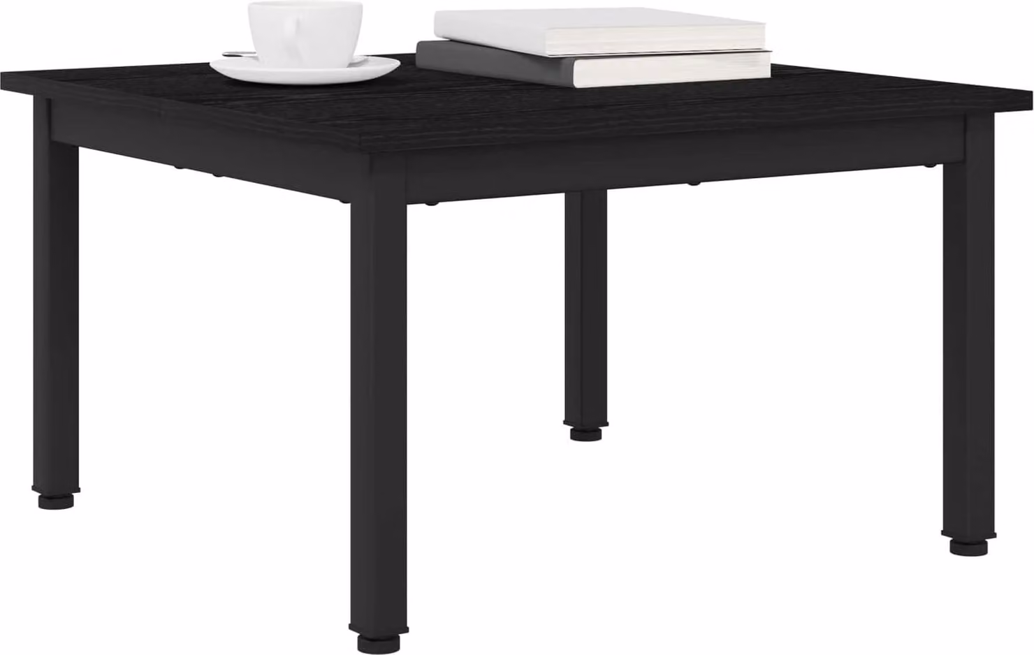 Tavolino da salotto Rovere Nero 60 x 60 x 36 cm