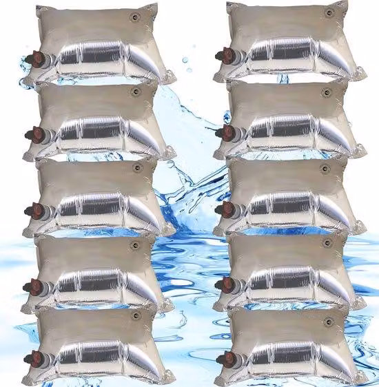 Serbatoio per acqua da 10 x 7 litri - Ideale per situazioni di emergenza e per lo stoccaggio dell'acqua