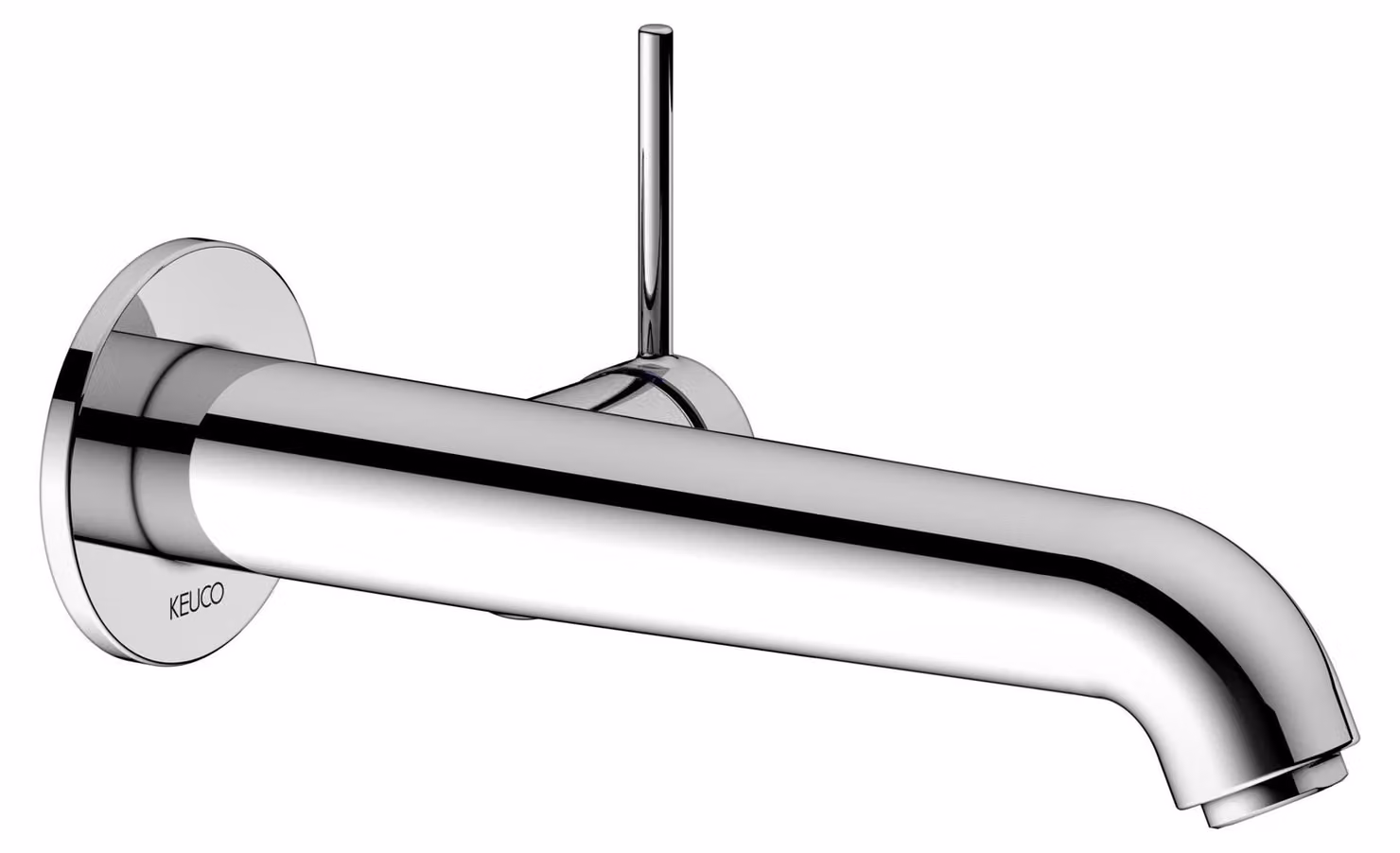 KEUCO IXMO Soft Mitigeur monocommandé encastré pour lavabo, 225mm, rosace ronde, 59516011201, 59516011201