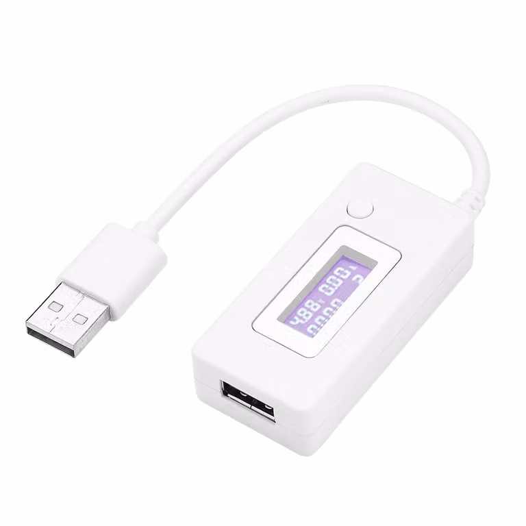 Tester di capacità, tester di capacità della batteria, tester di corrente, tester di tensione, rilevatore di corrente, rilevatore di tensione, tester di capacità USB