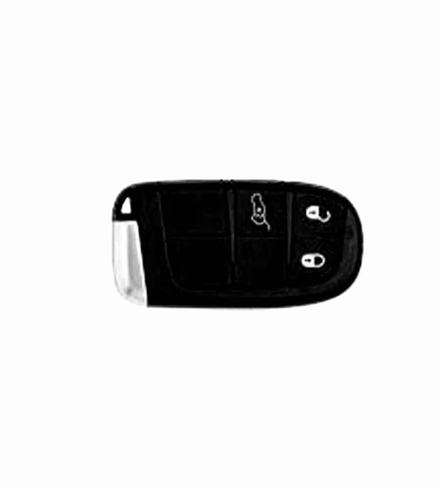 Chiave Auto con Radiocomando Silca Chrysler Colore Nero