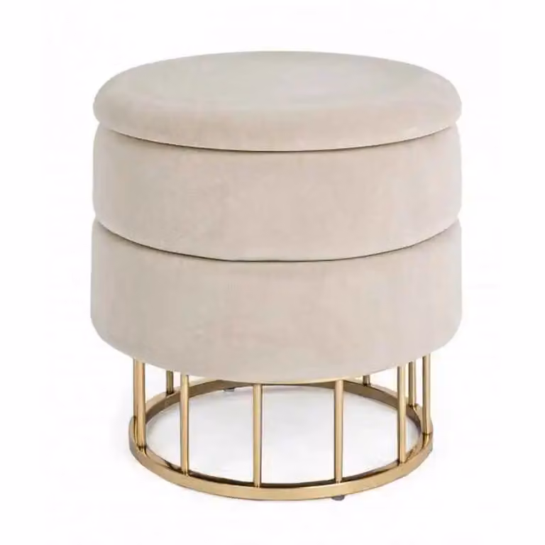 Pouf contenitore PAVLINA beige