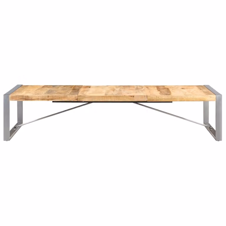 Tavolino 180x90x40 cm Legno di mango grezzo
