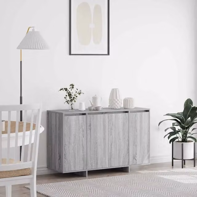 Credenza-Buffet-Armadio da cucina Grigio sonoma 120 x 41 x 75 cm Legno multistrato 647818