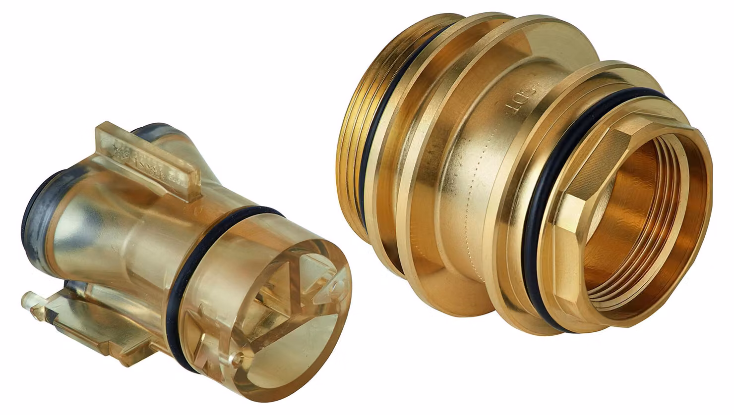 Miscelatore doccia a due vie, dimensioni 72x110x52 mm, finitura cromata, corpo in ottone