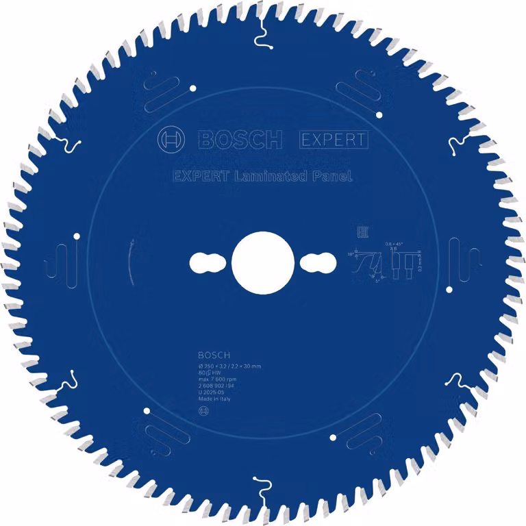 Bosch EXP Pannello in laminato KSB, 250x30 mm, T80