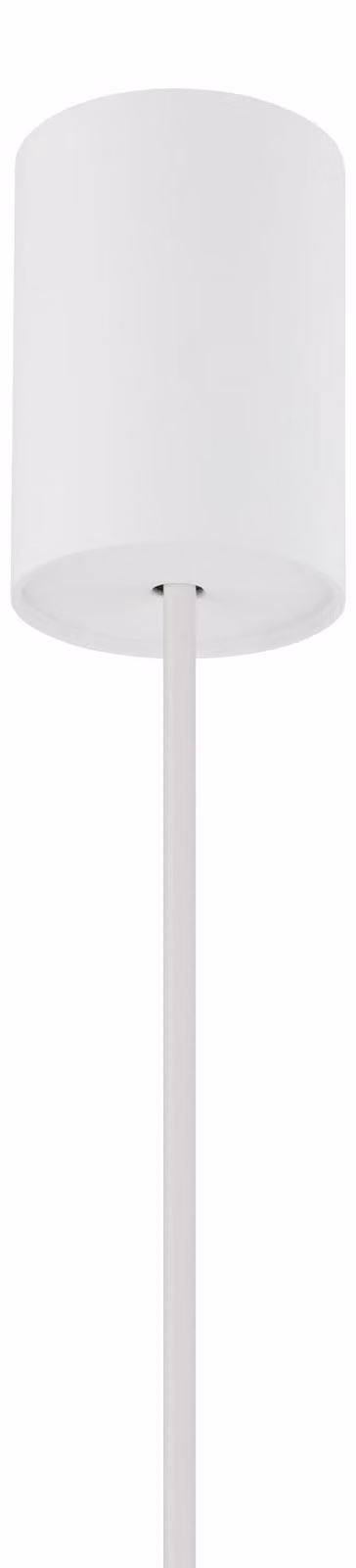 Lampada a sospensione Ø 2,5 cm G9 bianco sala da pranzo metallo luce a sospensione moderna