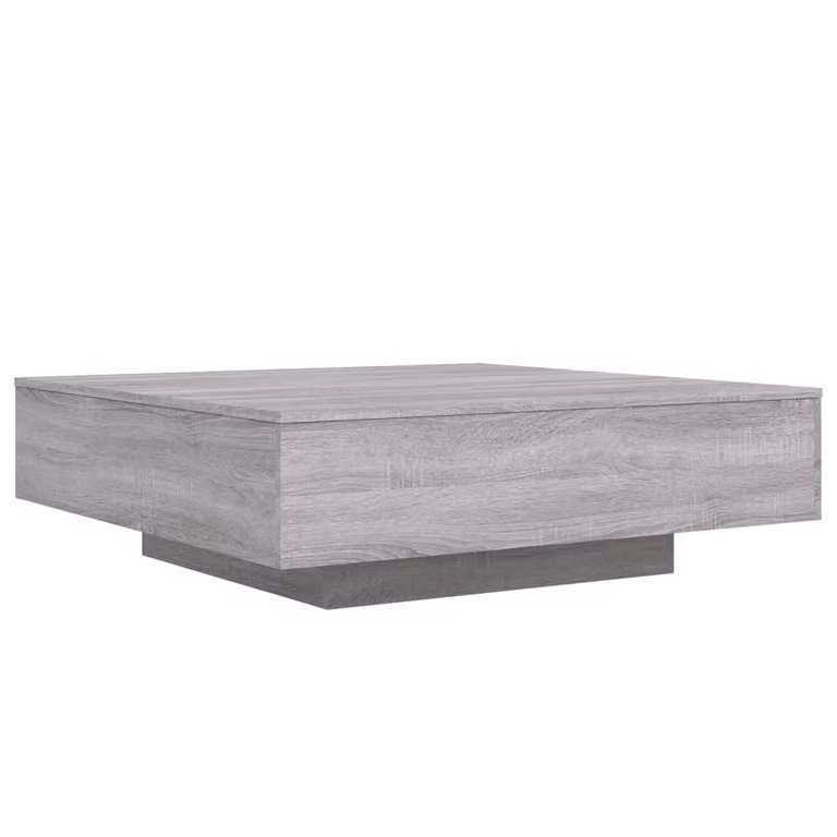 Tavolino Salotto Grigio Sonoma 100x100x31 cm Legno Multistrato
