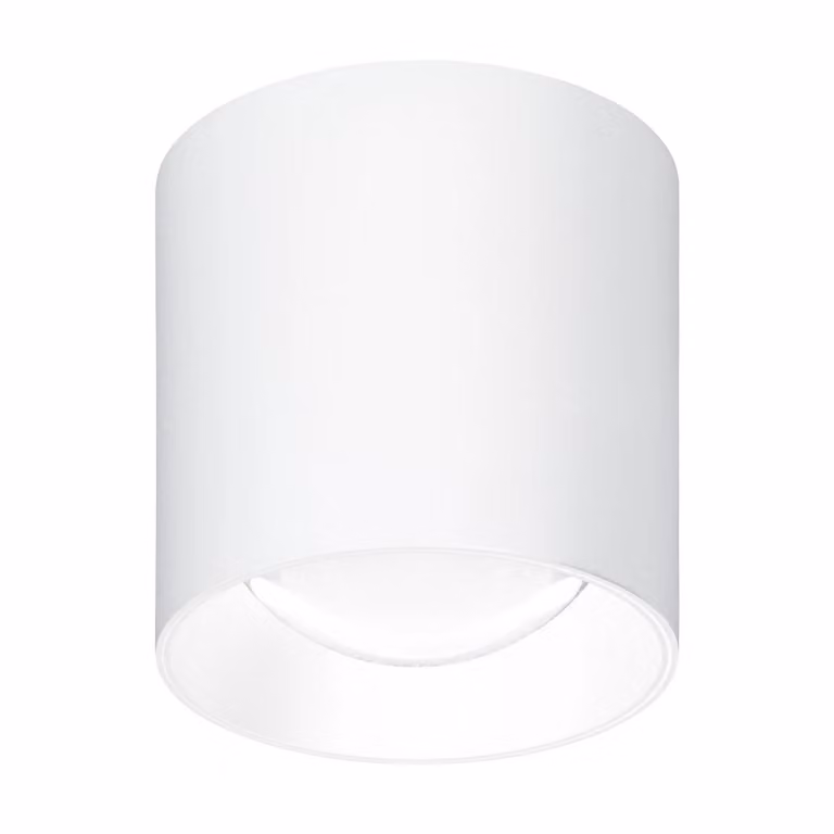 LCD Plafoniera LED da esterni 5174, bianca, 9 cm, metallo, IP54, CCT 5174, Bianco / Opale, Alluminio, Moderno, Plafoniere LED