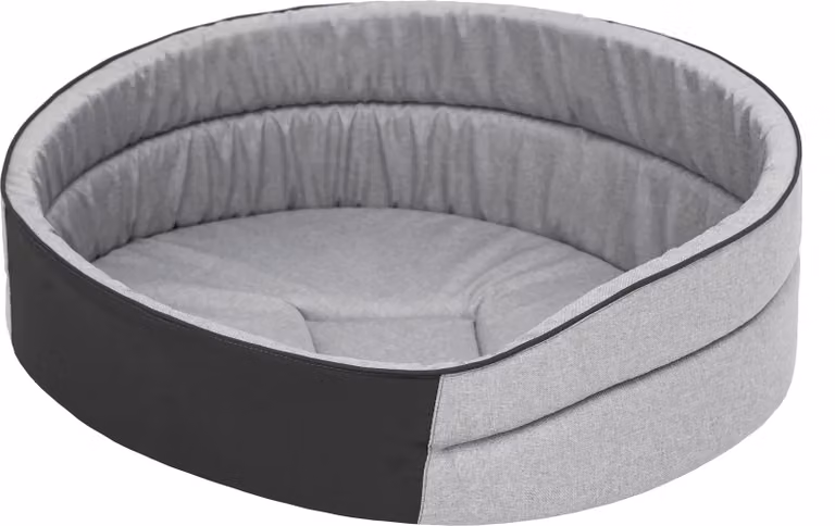 Cuccia ovale per cani - 90 x 75 cm - lavabile, resistente, elegante | Pillowprim