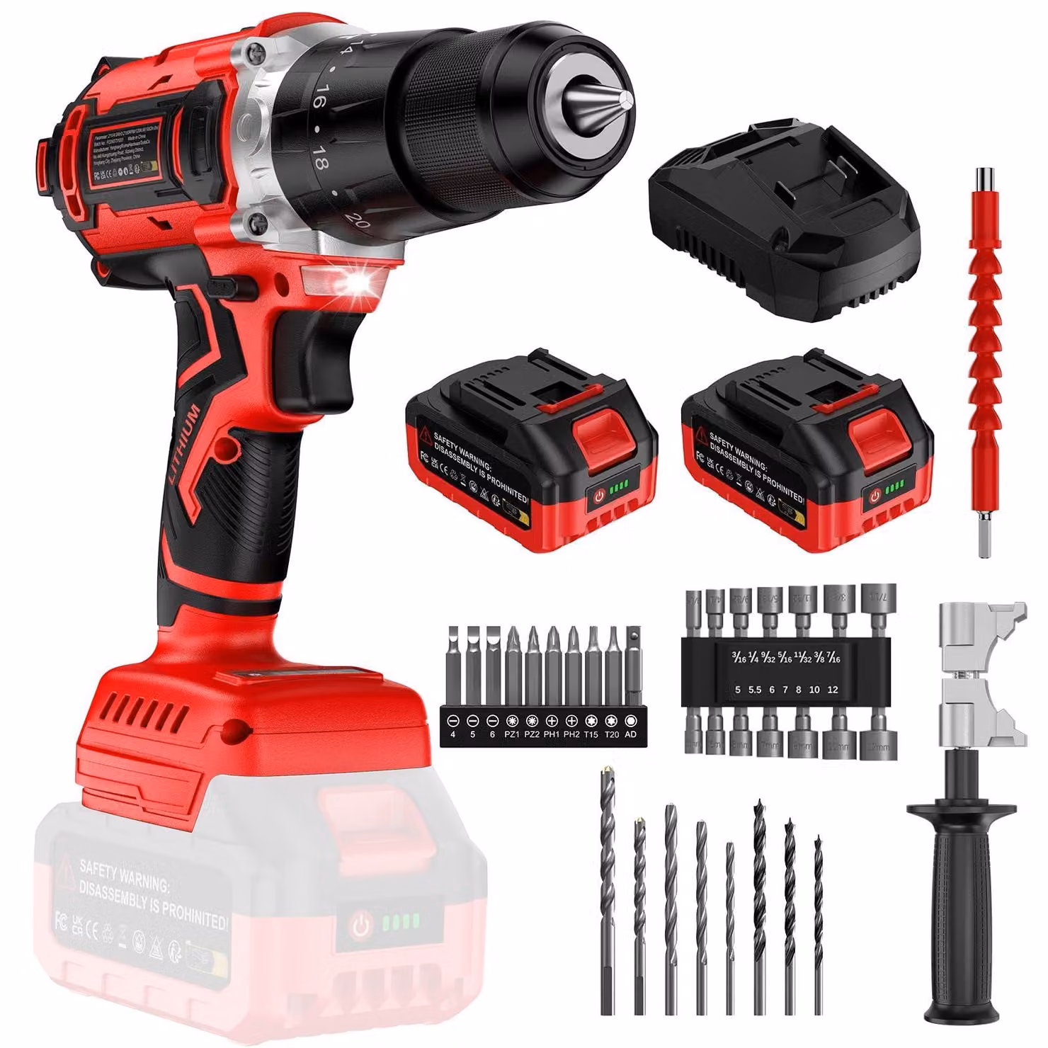 Avvitatore a batteria brushless da 119 Nm con funzione percussione