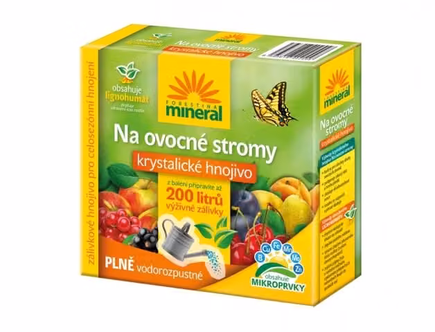 Concime cristallino MINERALE per alberi da frutto + allignohumate 400g