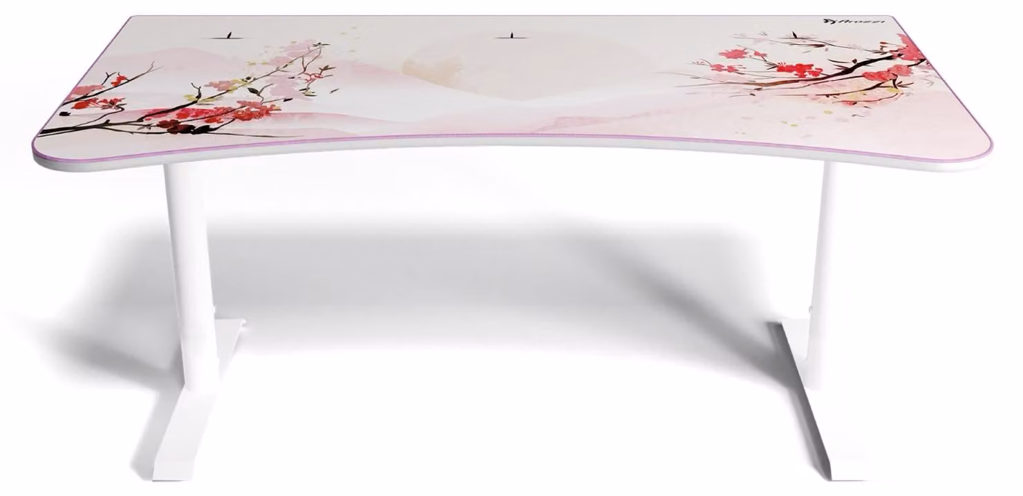 Scrivania da gaming Arozzi Arena - 160 x 82 x 71-81 cm - Sakura