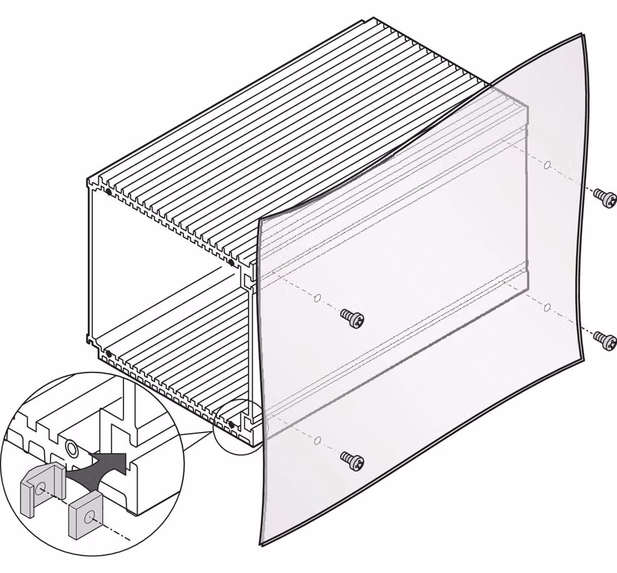 Dado Schroff Quadrato M3 Sw7 (100Pz)