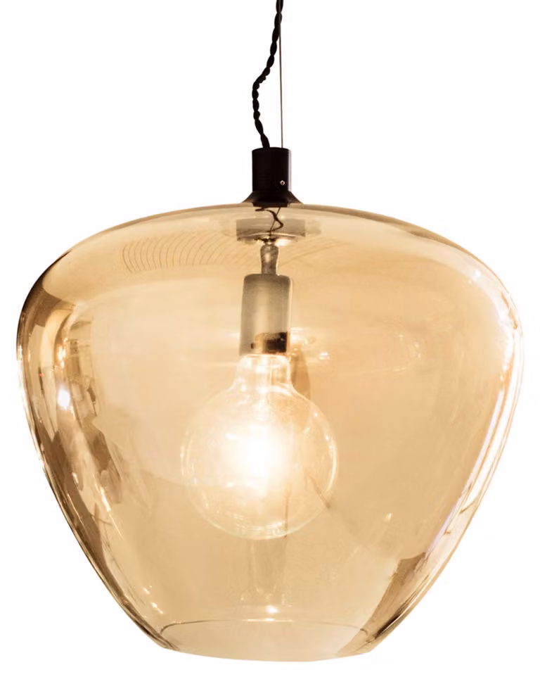Di Rydens Bellissimo Grande lampada a sospensione Ø 40cm Ambra Rotonda