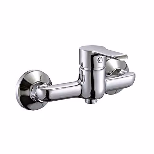 Rubinetto Miscelatore esterno doccia Ariel cromato diam. 35 mm